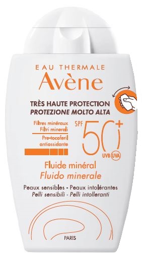 AVENE SOL FLUIDO MINERALE SPF50+ NUOVA FORMULA 40 ML - farmascienza.it