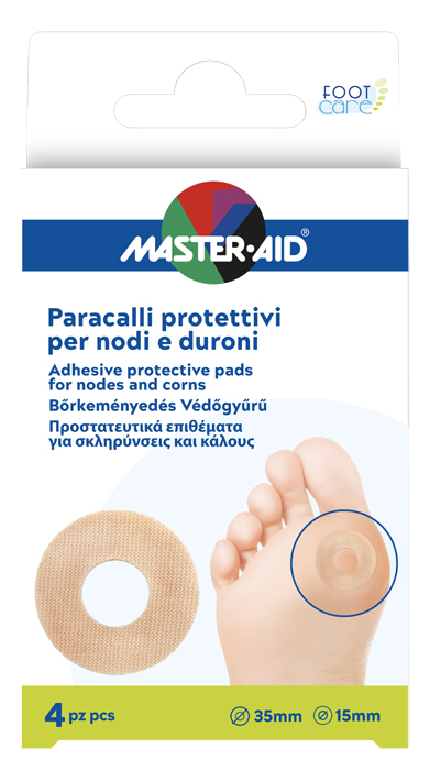 PARACALLI MASTER-AID FOOTCARE NODI E DURONI 4 PEZZI B8 - farmascienza.it