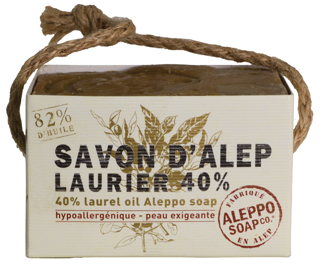 SAPONE DI ALEPPO LAURIER 40% 200 G - farmascienza.it