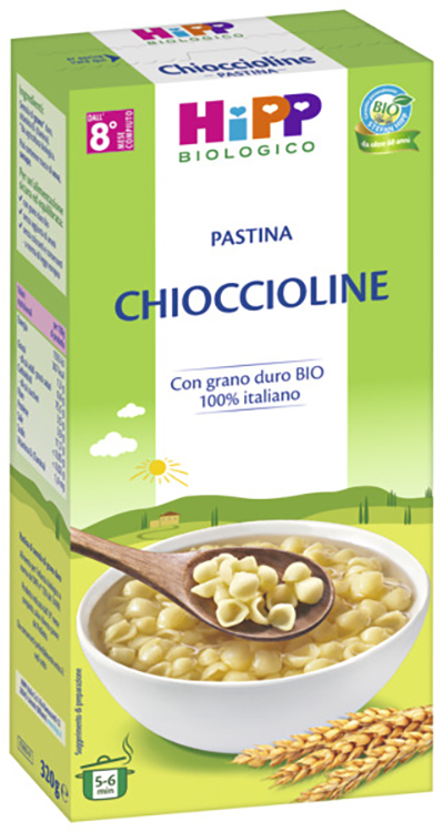 HIPP BIO PASTINA CHIOCCIOLINE 320 G - farmascienza.it