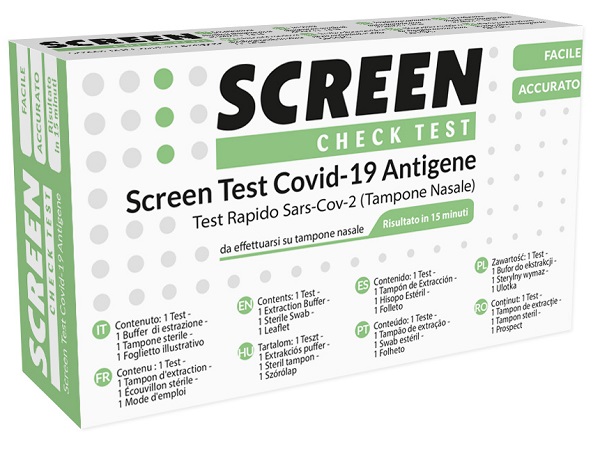 TEST ANTIGENICO RAPIDO COVID-19 SARS-COV-2 TAMPONI NASALI - farmascienza.it