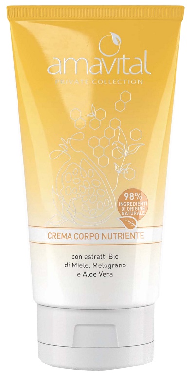 AMAVITAL PRIVATE COLLECTION CREMA CORPO NUTRIENTE MIELE&MELOGRANO 150 ML - farmascienza.it
