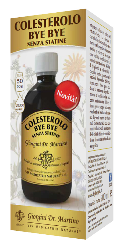 COLESTEROLO BYE BYE SENZA STATINE 500 ML - farmascienza.it