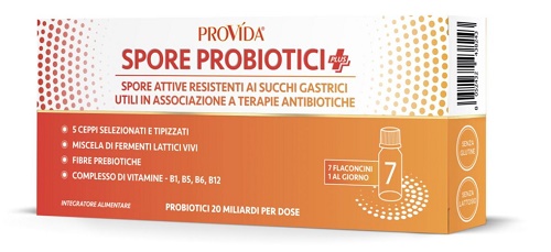 PROVIDA PROBIOTICI PLUS 20 MILIARDI 7 FLACONCINI X 8 ML - farmascienza.it