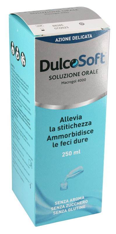 DULCOSOFT SOLUZIONE ORALE 250 ML - farmascienza.it
