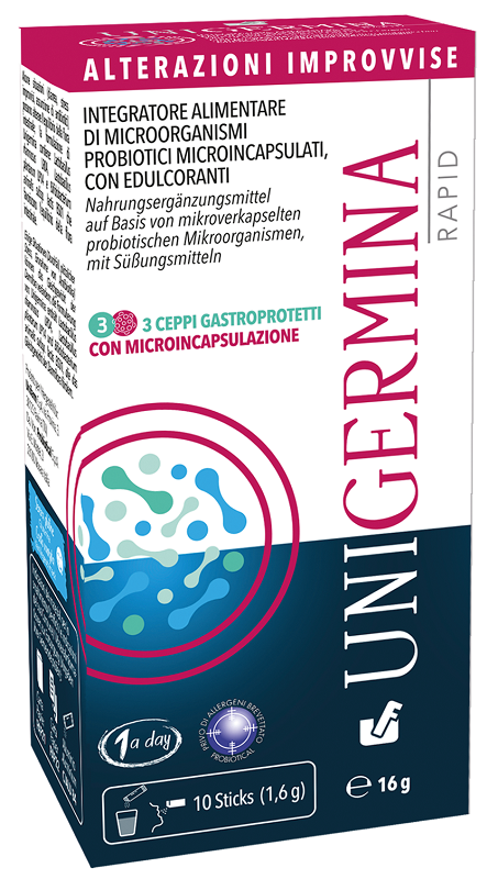 UNIGERMINA RAPID 10 STICK - farmascienza.it