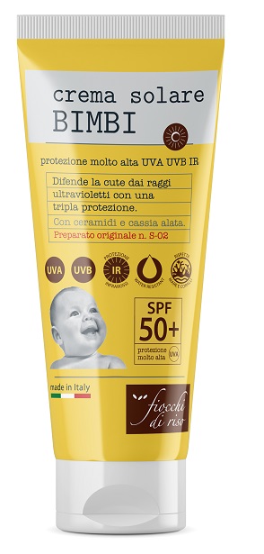 FIOCCHI DI RISO CREMA SOLARE BIMBI 50+ 100 ML - farmascienza.it