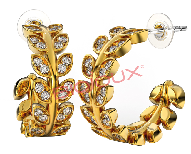 BJT237 ORECCHINI LORE'S GOLD PLATED - farmascienza.it