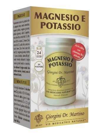 MAGNESIO E POTASSIO POLVERE 180 G - farmascienza.it