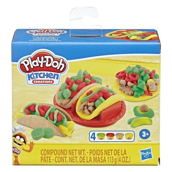 HASBRO PLAY DOH FOODIE FAVORITIES TACO TIME - farmascienza.it