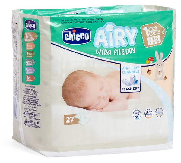 CHICCO PANNOLINI NEWBORN 27X6 - farmascienza.it