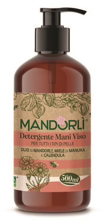 MANDORLI DETERGENTE MANI VISO PER TUTTI I TIPI DI PELLE 500 ML - farmascienza.it