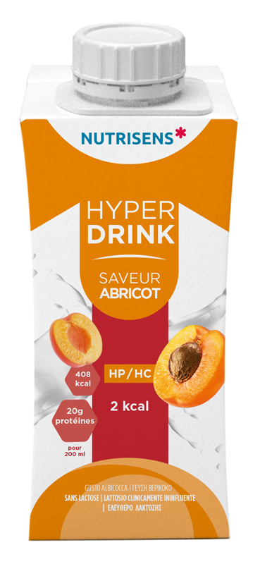 HYPERDRINK 2KCAL ALBICOCCA 4X200 ML - farmascienza.it
