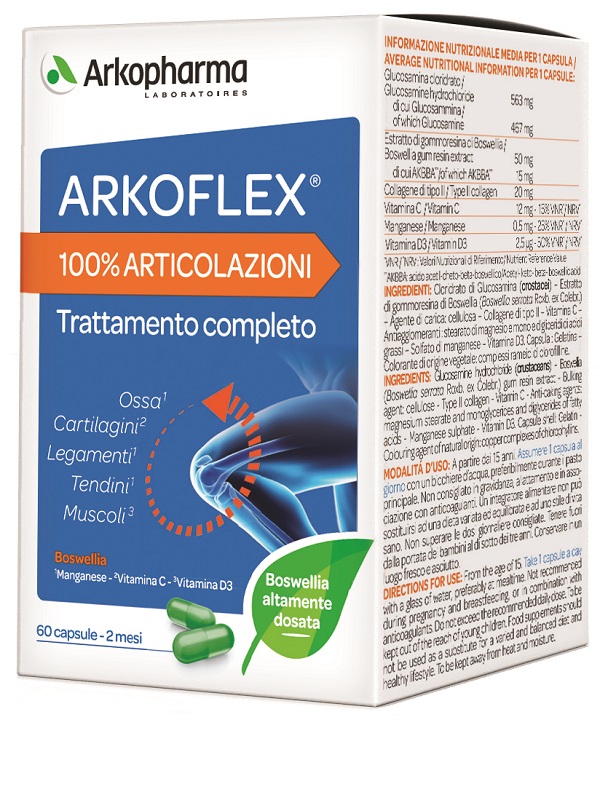 ARKOFLEX 100% ARTICOLAZIONI 60 CAPSULE - farmascienza.it