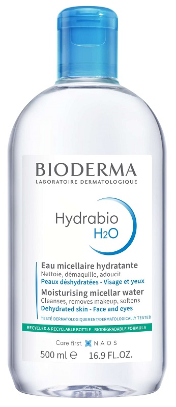 HYDRABIO H2O SOLUZIONE MICELLARE STRUCCANTE IDRATANTE 500 ML - farmascienza.it