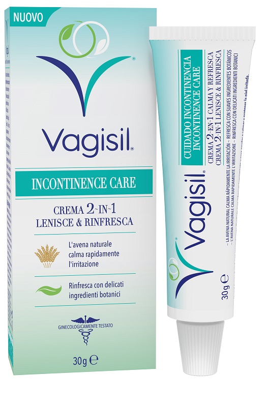 VAGISIL INCONTINENCE CARE CREMA 2IN1 LENISCE & RINFRESCA 30 G - farmascienza.it
