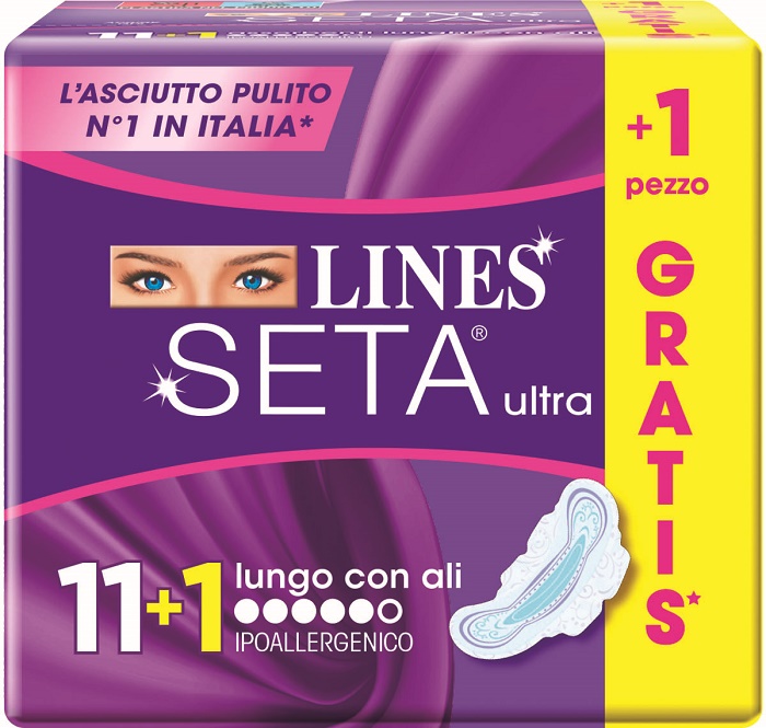 LINES SETA ULTRA LUNGO ALI CP 11+1 GRATIS - farmascienza.it