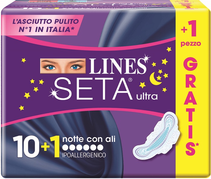 LINES SETA ULTRA NOTTE 10+1 GRATIS - farmascienza.it