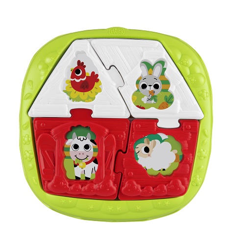 CHICCO GIOCO S2P 2IN1 HOUSE&FARM PUZZLE - farmascienza.it