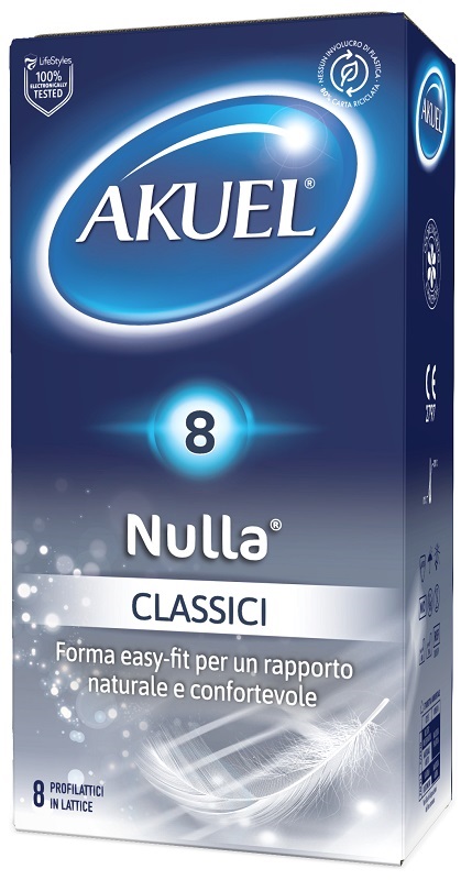 PROFILATTICO AKUEL NULLA CLASSICO 8 PEZZI - farmascienza.it