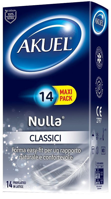 PROFILATTICO AKUEL NULLA CLASSICO 14 PEZZI - farmascienza.it