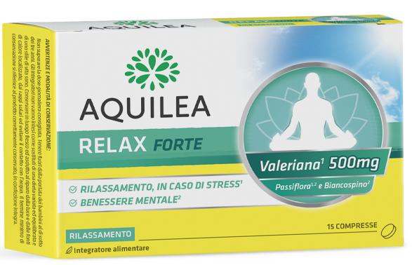 AQUILEA RELAX FORTE 15 COMPRESSE - farmascienza.it