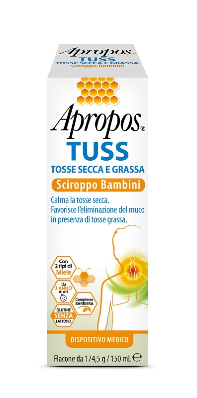 APROPOS TUSS SCIROPPO BAMBINI 150 ML - farmascienza.it