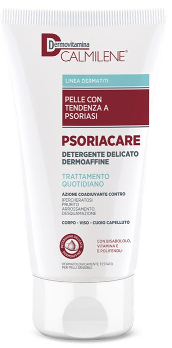 DERMOVITAMINA CALMILENE PSORIACARE DETERGENTE DELICATO DERMOAFFINE TRATTAMENTO QUOTIDIANO PER PELLE CON TENDENZA A PSORIASI 200 ML - farmascienza.it