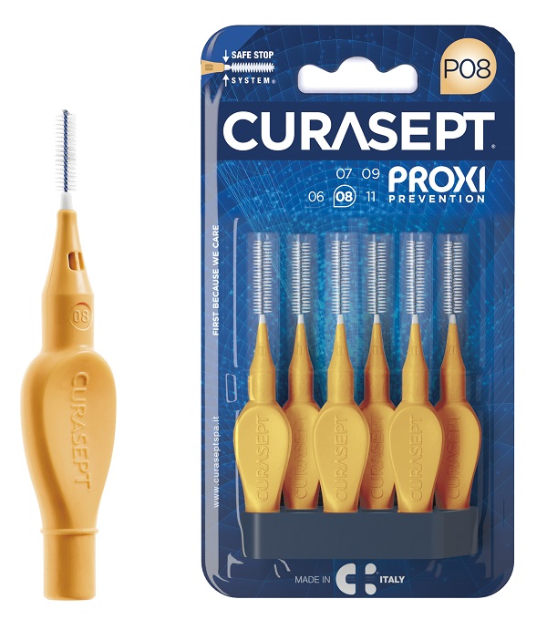 CURASEPT PROXI P08 ARANCIO CHIARO 6 PEZZI - farmascienza.it