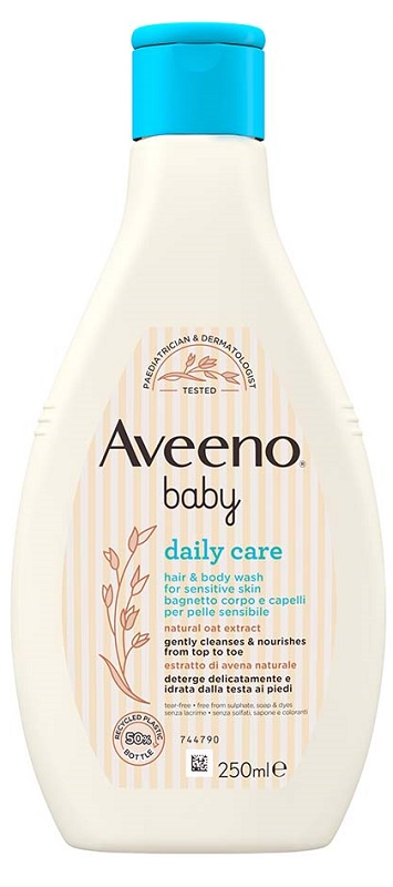 AVEENO BABY BAGNETTO TESTA PIEDI 250 ML - farmascienza.it