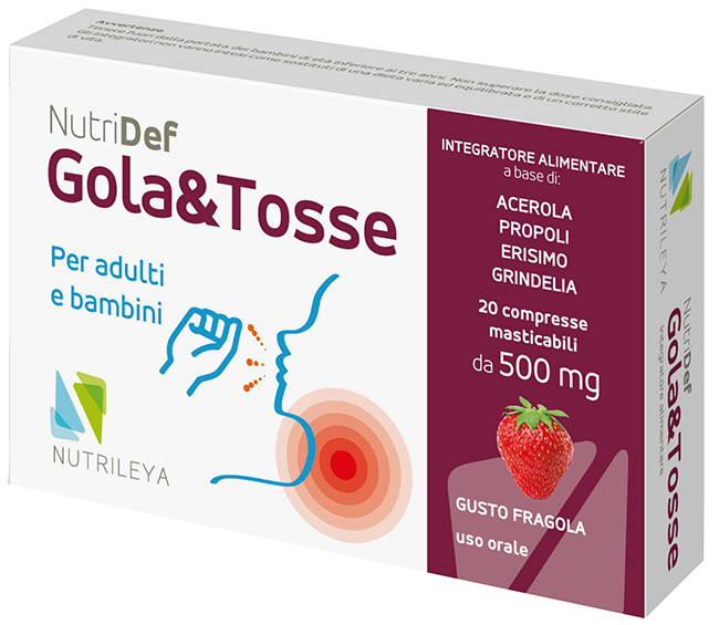 NUTRIDEF GOLA&TOSSE 20 COMPRESSE - farmascienza.it