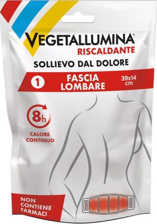 VEGETALLUMINA FASCIA LOMBARE RISCALDANTE 1 PEZZO - farmascienza.it