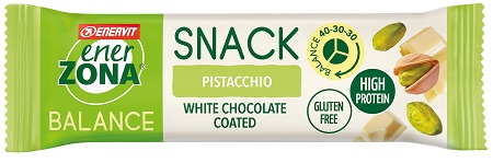 ENERZONA SNACK PISTACCHIO CIOCCOLATO BIANCO 27 G - farmascienza.it