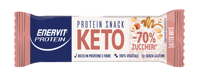 ENERVIT PROTEIN KETO SNACK SALTED NUTS 35 G - farmascienza.it