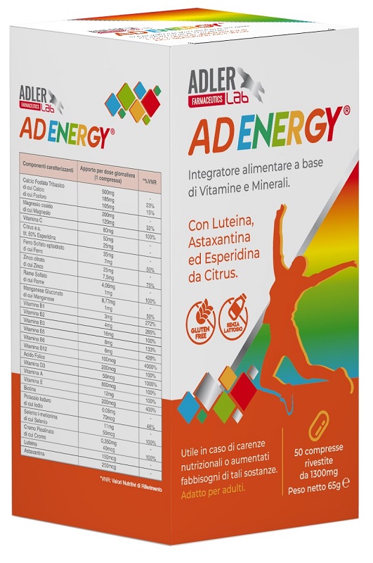 ADENERGY 50 COMPRESSE - farmascienza.it