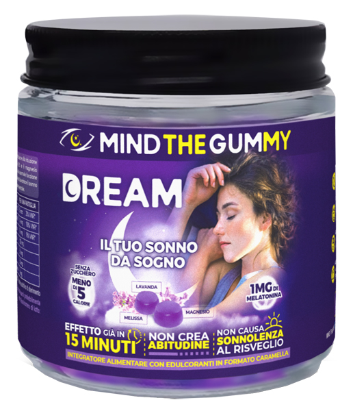 MIND THE GUMMY DREAM 30 PASTIGLIE GOMMOSE GUSTO MIRTILLO SENZA ZUCCHERO - farmascienza.it