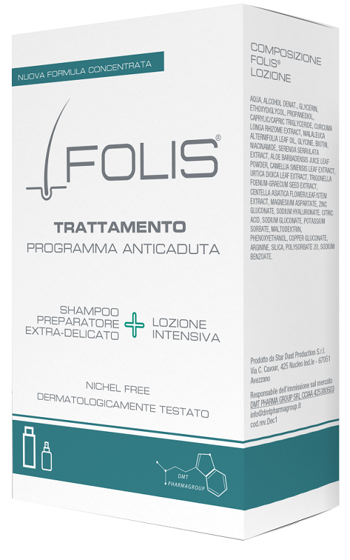 FOLIS TRATTAMENTO 1 LOZIONE 100 ML + 1 SHAMPOO 200 ML - farmascienza.it
