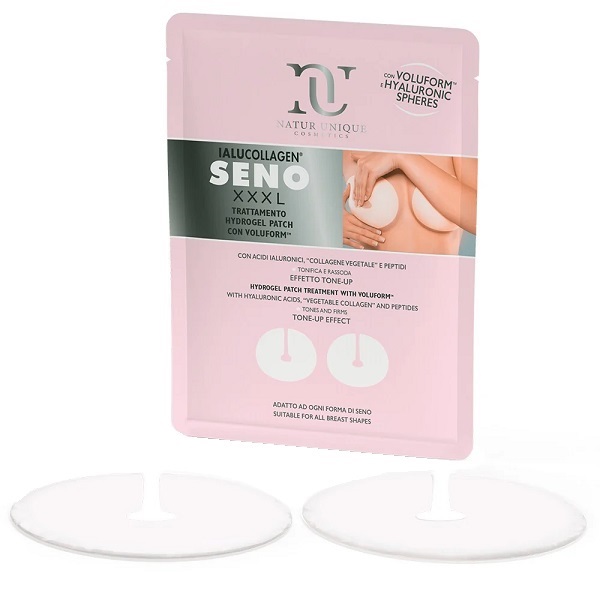 NATUR UNIQUE IALUCOLLAGEN SENO XXXL TRATTAMENTO HYDROGEL PATCH 2 PEZZI - farmascienza.it