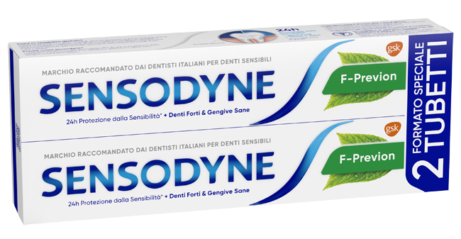 SENSODYNE F PREVION 2 X 75 ML - farmascienza.it