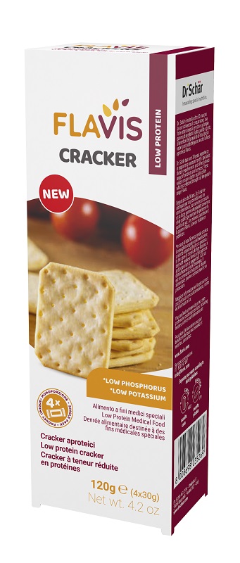 FLAVIS CRACKER APROTEICI 4 PORZIONI DA 30 G - farmascienza.it