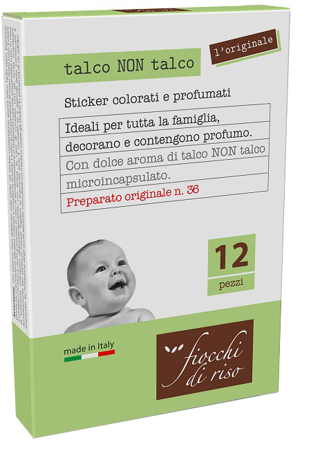 FIOCCHI DI RISO TALCO NON TALCO CEROTTI 12 PEZZI - farmascienza.it