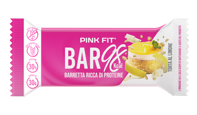 PINK FIT BAR 98 TORTA LIMONE 30 G - farmascienza.it