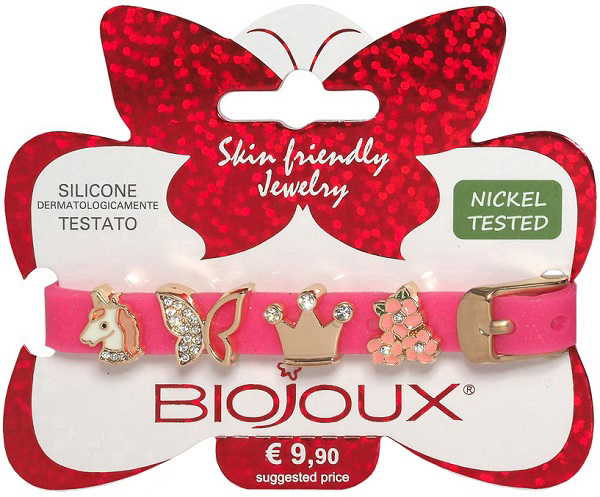 BJB012 BRACCIALE SILIC ROSA GOLD PLATED - farmascienza.it