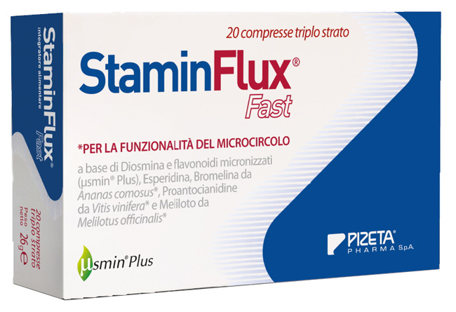 STAMINFLUX FAST 20 COMPRESSE - farmascienza.it