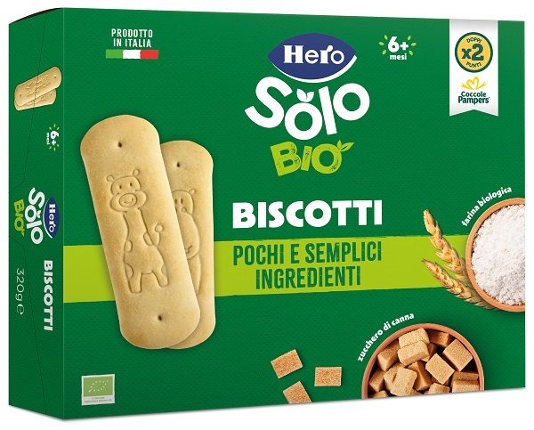 HERO BABY SOLO BISCOTTO SOLUBILE 8X40 G - farmascienza.it