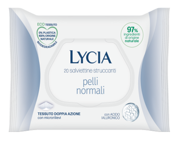 LYCIA SALVIETTINE STRUCCANTI PELLI NORMALI 20 PEZZI - farmascienza.it