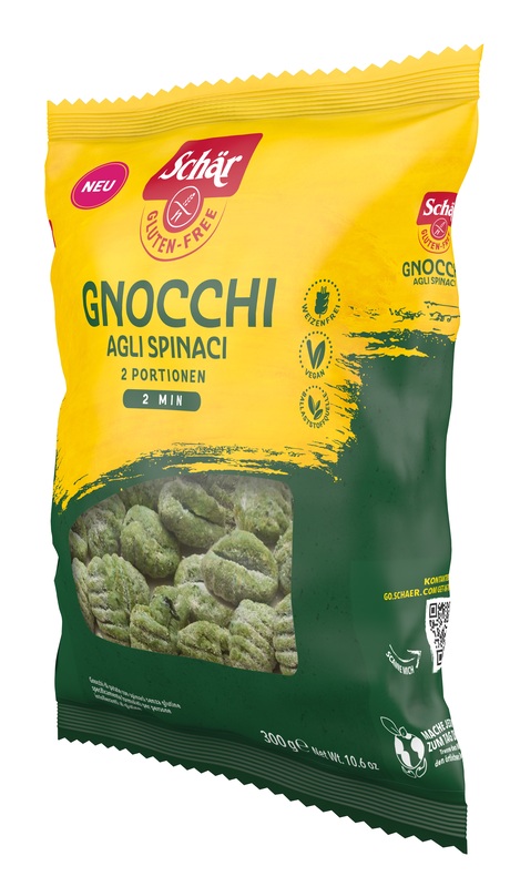 SCHAR GNOCCHI DI PATATE AGLI SPINACI 300 G - farmascienza.it