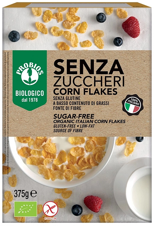 CORN FLAKES SENZA ZUCCHERI 375 G - farmascienza.it