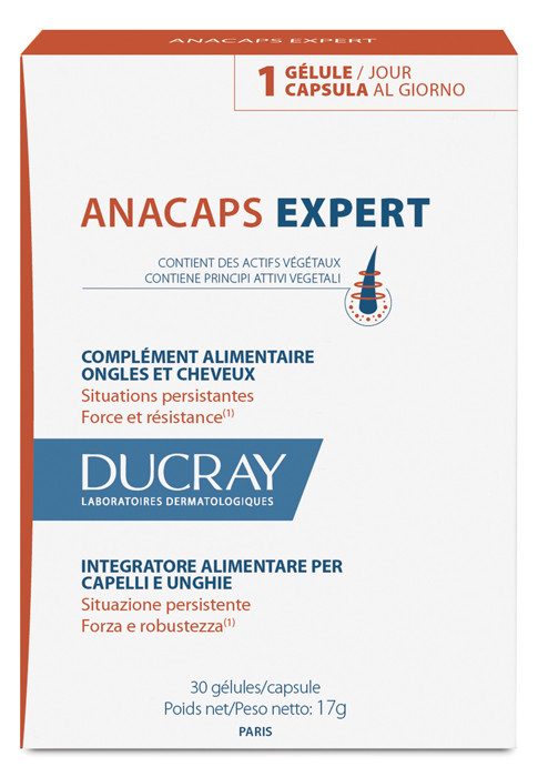 DUCRAY ANACAPS EXPERT CAPELLI E UNGHIE 30 CAPSULE - farmascienza.it