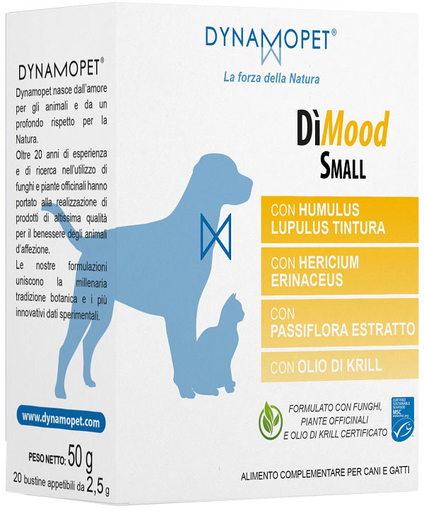 DIMOOD SMALL 20 BUSTINE DA 2,5 G - farmascienza.it